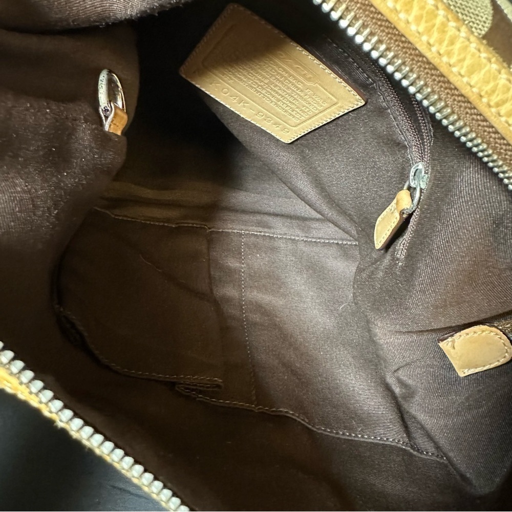 COACH 9349 Signature Crossbody Bag Brown Women - Picture 4 of 16